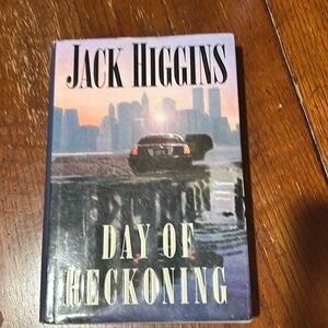 *3/$5 *. Day of Reckoning by Jack Higgins, hardcover with full dust jacket EUC